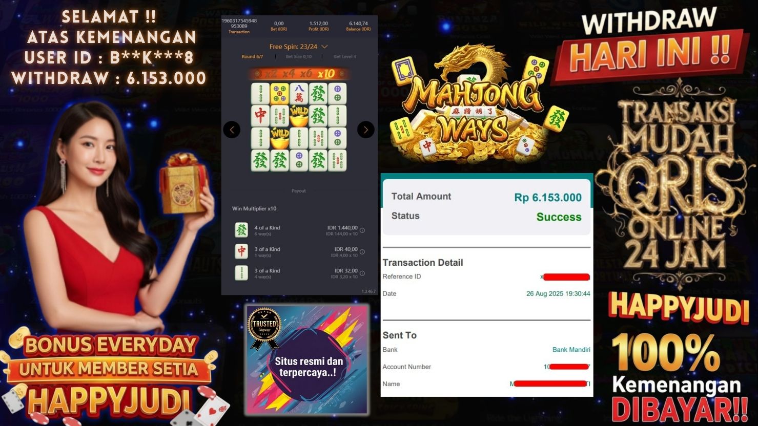 HAPPYJUDI JACKPOT SLOT MAHJONG WAYS